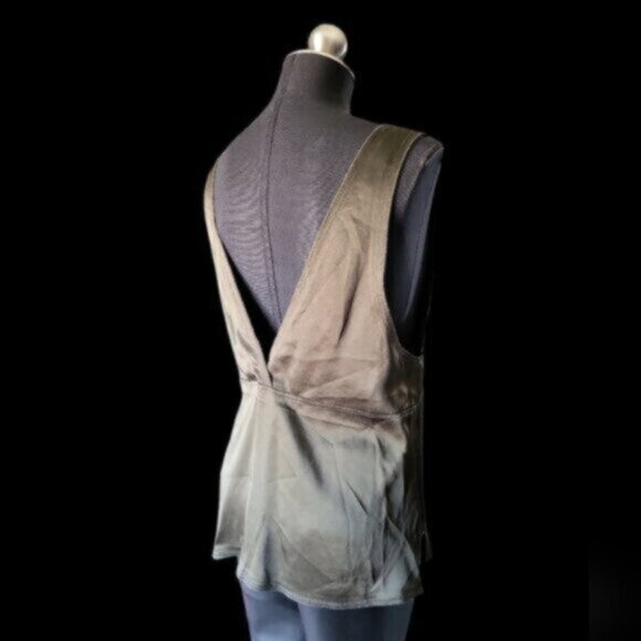 ZARA Satin Tank Top NWT Sz Large - Picture 4 of 8